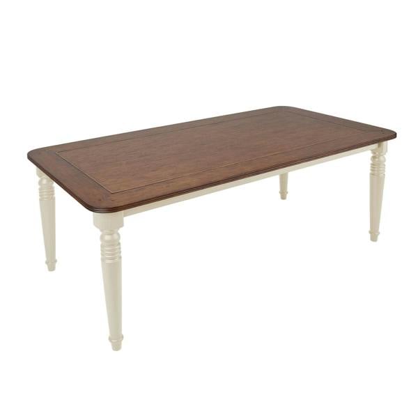 Statement Furniture Queensbury Large Dining Table with Oak Top