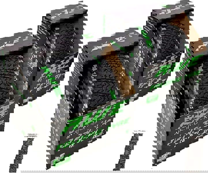 Awe 2 x AWEJump Folding Tyres 20 x 2.125 BMX and 2 x AWE Inner Tubes 20" x 1.75-2.125 Schrader Valve