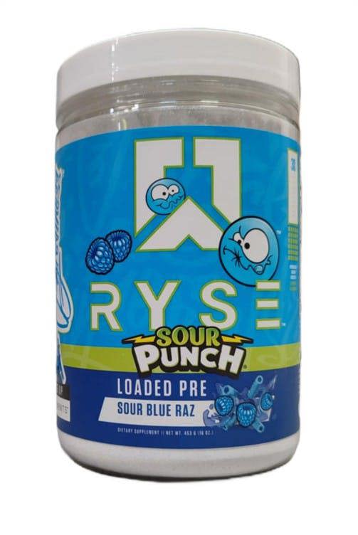 RYSE Loaded Pre, Sour Punch Sour Blue Raz - 453g
