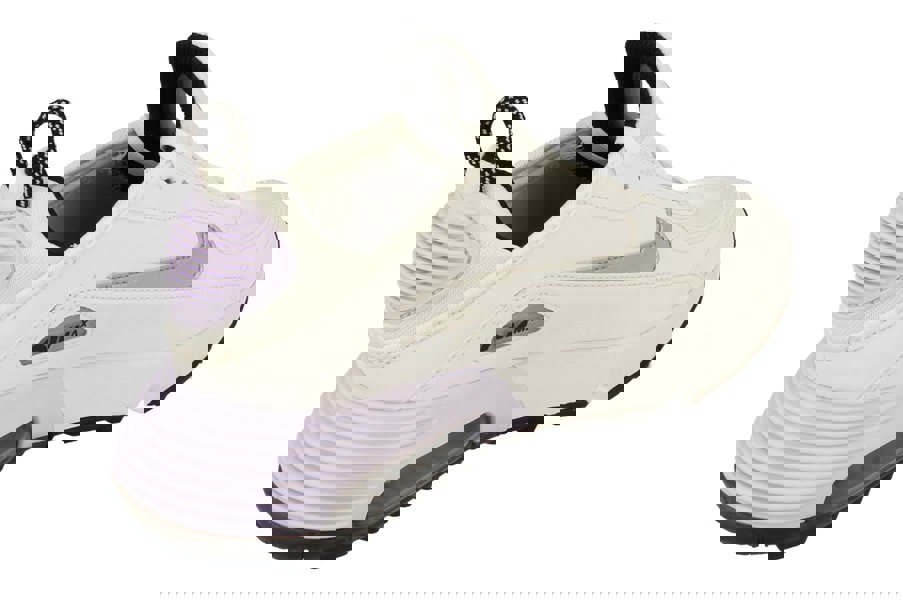 Nike Air Max 2090 C/S GS Trainers Dh9738  100 - White Metallic Silver 100 - Photo 2