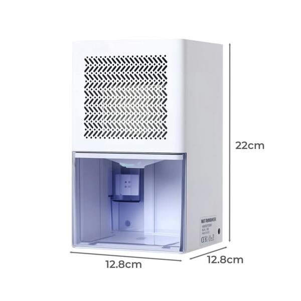 Spector Spetor Portable Quiet Mini Dehumidifier Moisture Extraction 1L Tank LED Lights