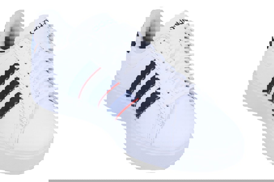 Adidas Grand Court 2.0 Mens Trainers Sneakers  ID2947 - White Navy Red Id2947 - Photo 3