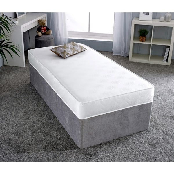 Starlight Beds Daisy Dual-Sided Sprung Mattress - 18cm Deep Breathable Damask Fabric