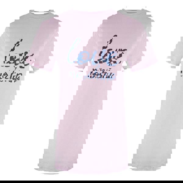 Love Moschino Cursive Logo Pink T-Shirt - Nova Clothing