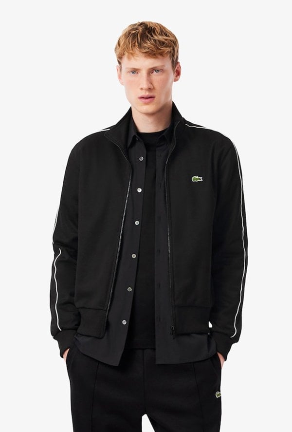 Lacoste Paris Piqué Zip Front Track Jacket