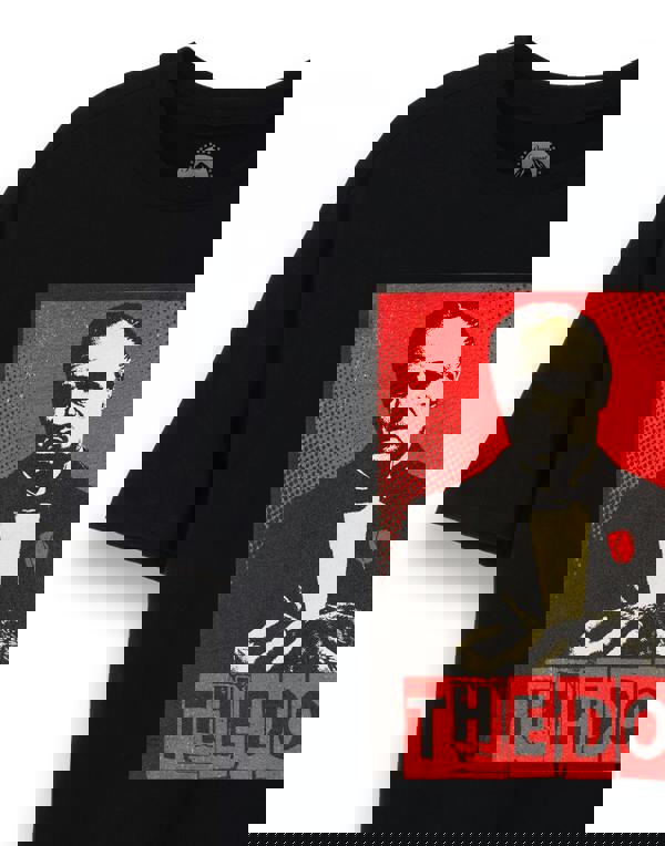 The Godfather Mens Black Vito Corleone 'The Don' Short Sleeved T-Shirt