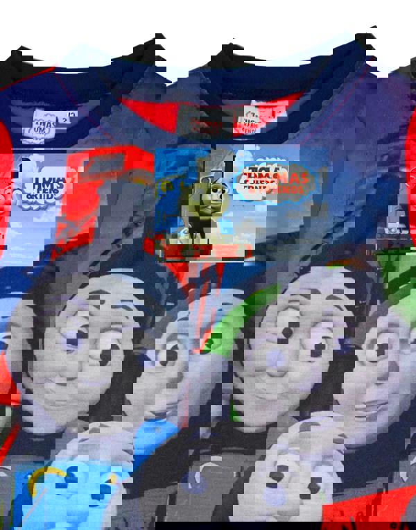 Thomas and Friends Boys Blue Thomas the Tank Engine Long Sleeve Long Leg Pyjama Set