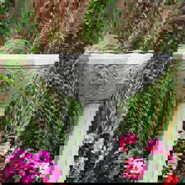 Stunning Art Deco Garden Birdbath