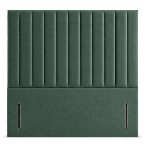 Great British Beds Sapphire Headboard - Green Plush