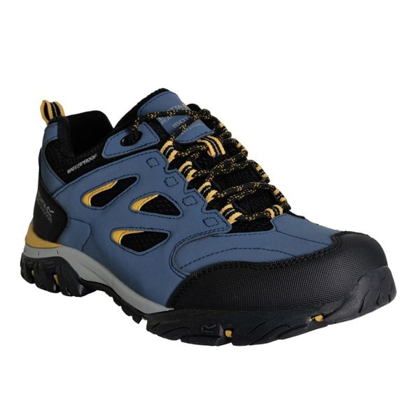 Regatta Men's Holcombe IEP Low Hiking Boots - Brunswick Blue/Gold Straw