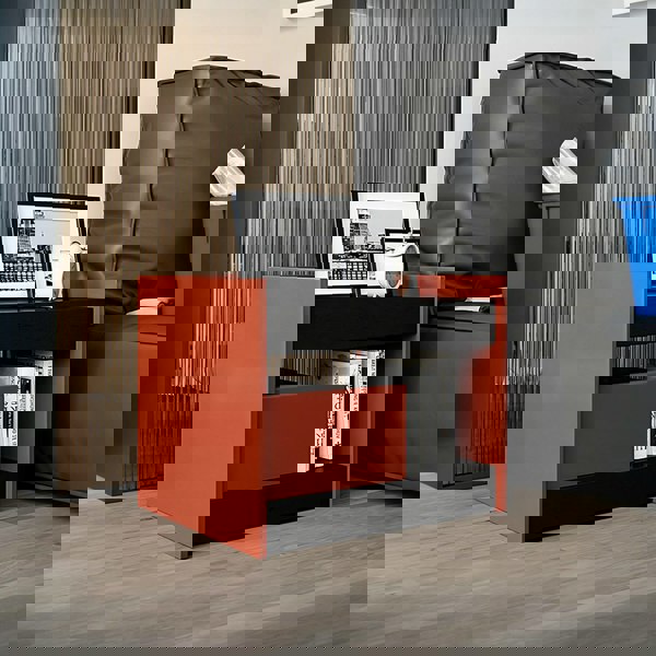 Isolde Wooden Bedside Table-Weilai Concept-Weilai Concept