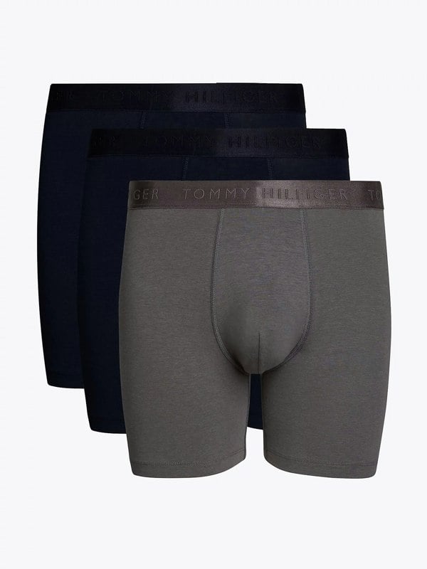 Tommy Hilfiger EVERYDAY LUXE Mens  3 -Pack Boxer Briefs Multicoloured
