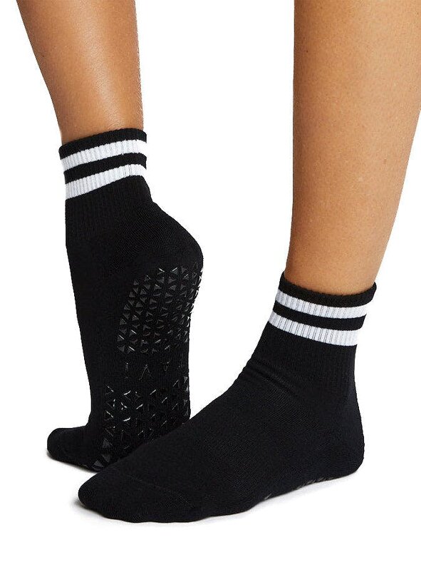 Tavi Aria Grip Socks - Ebony