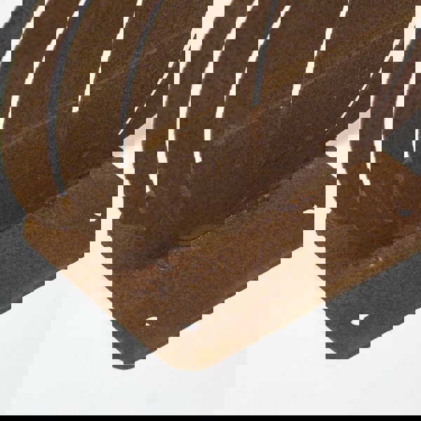 HOMESCAPES Steel Pumpkin & Squash Garden Ornaments, Set of 2