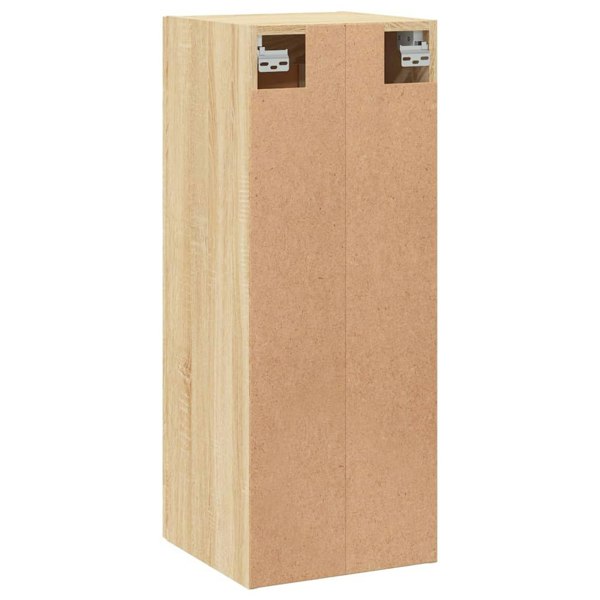 Berkfield Wall Mounted Cabinet Sonoma Oak 34.5x34x90 cm Engineered Wood