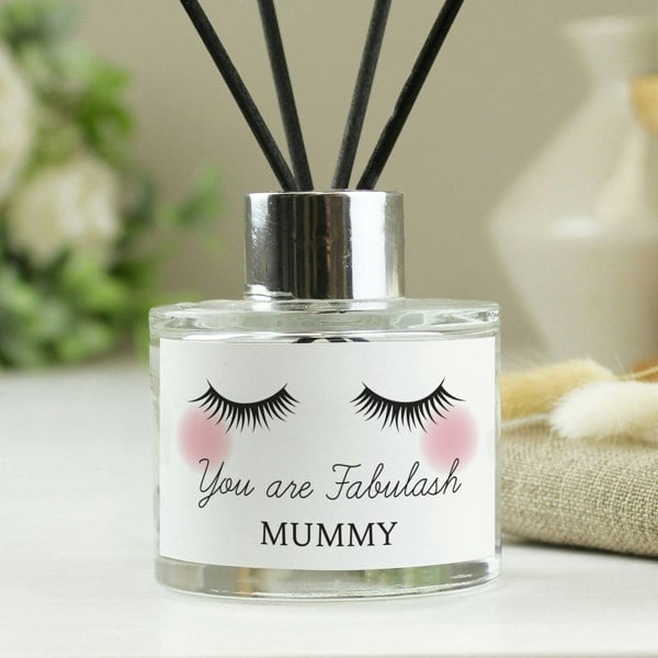 Personalised Memento Company Personalised Eyelashes Reed Diffuser