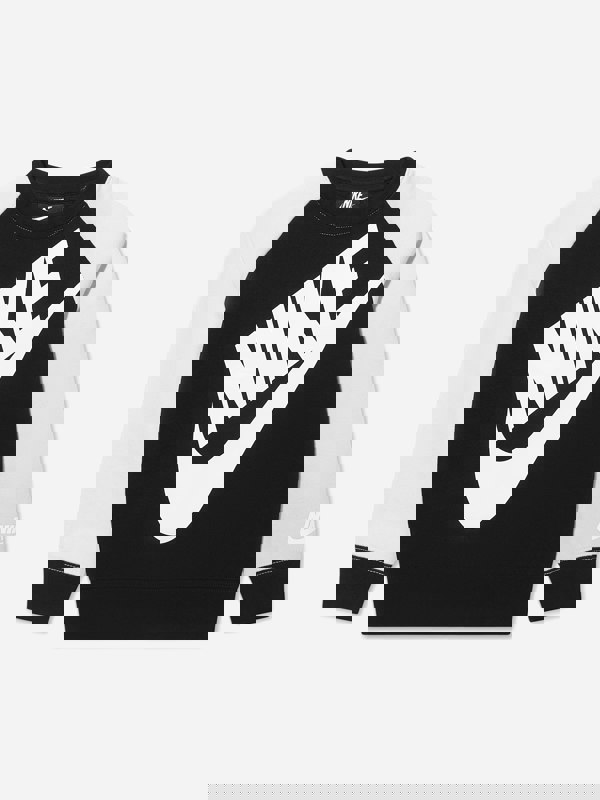 Nike Boys Oversized Futura Crew Tracksuit in Black