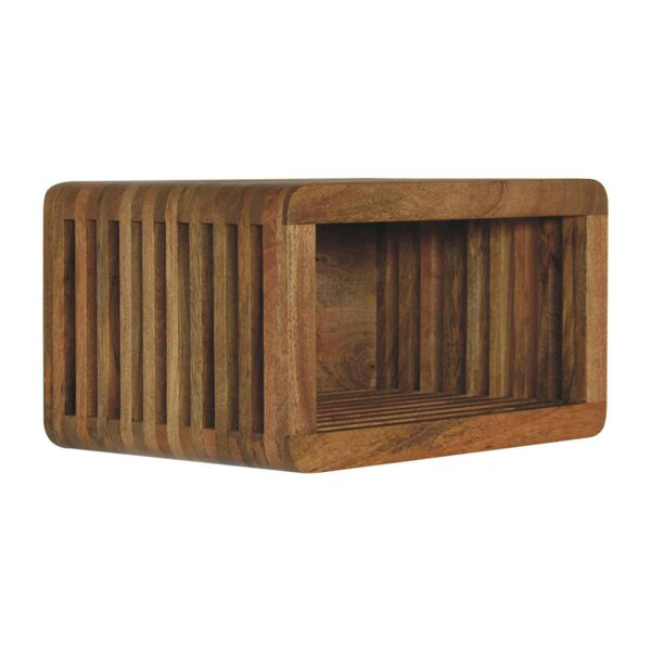 Wyld Haus Mantua Mango Wood Wall Mounted Bedside