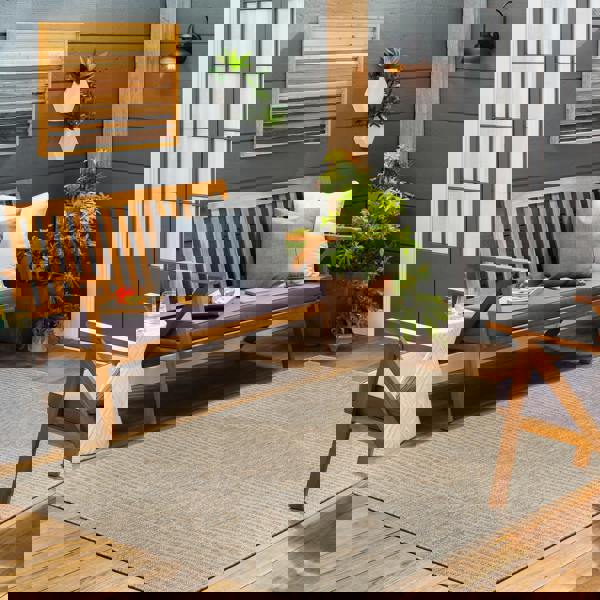 Livabliss Eagean-Global Beige Brown Cream In- & Outdoor Rug