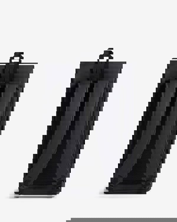 Hunter Pentallen Roll Top Clip Backpack - Black