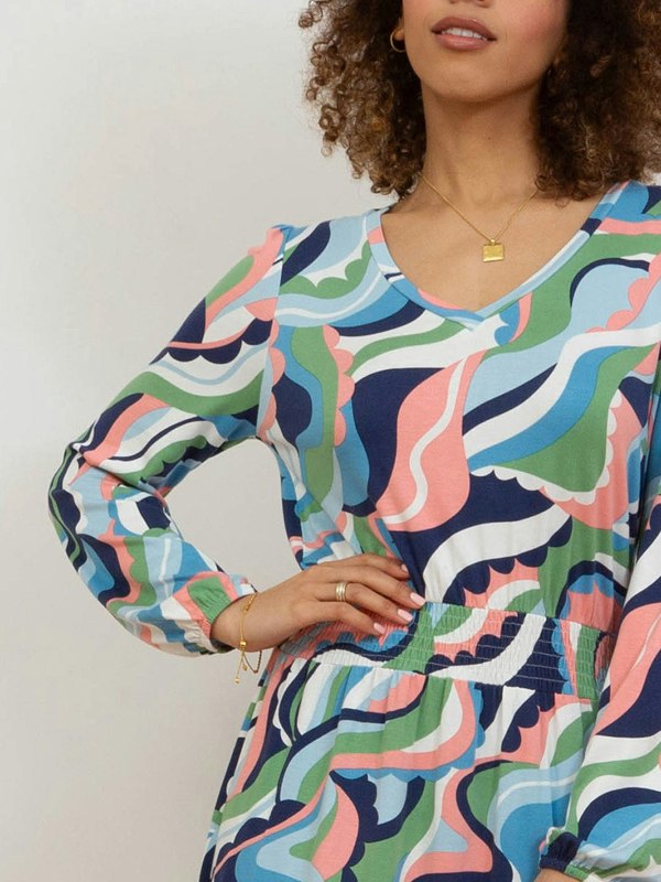 Kite Oborne Jersey Dress Ripple