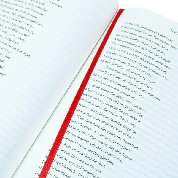 HOMER: The Iliad and The Odyssey (Leather-bound)