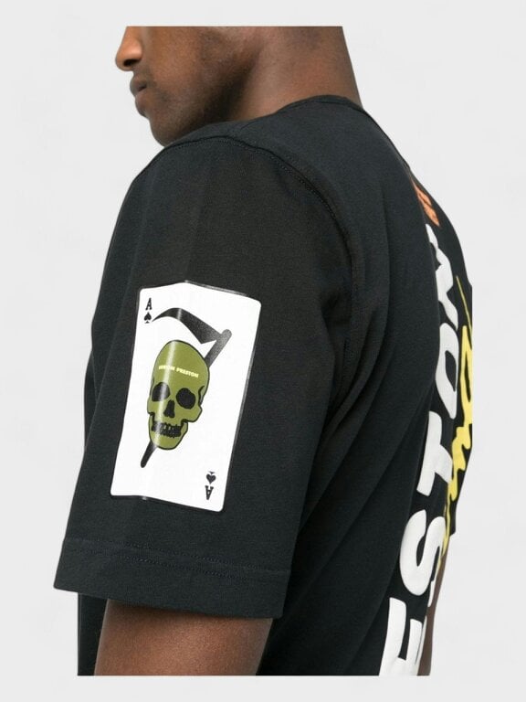 Heron Preston Racing T-Shirt Black