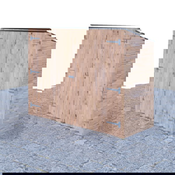 Shire Pent Shiplap Bike Store No Floor 6x3 - Best Shed