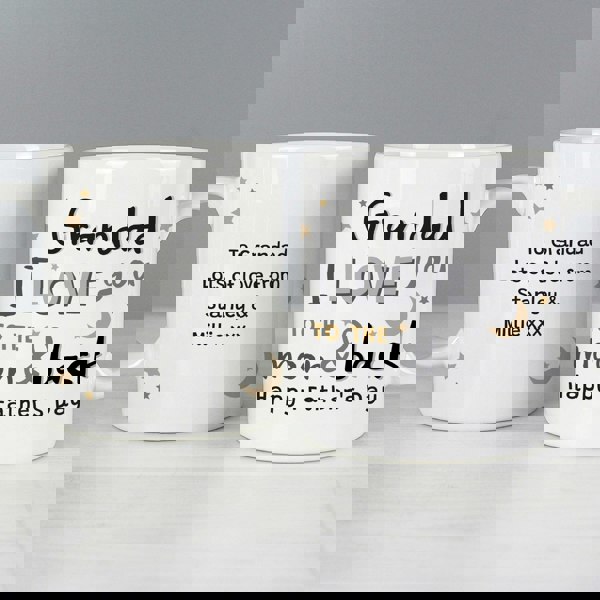 Personalised Memento Company Personalised To the Moon and Back Mug