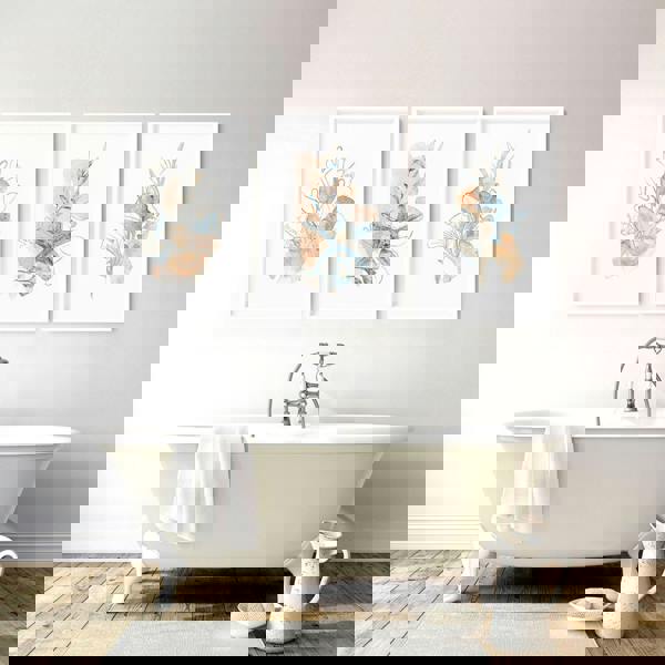 Art wall for bathroom | set of 3 wall art prints