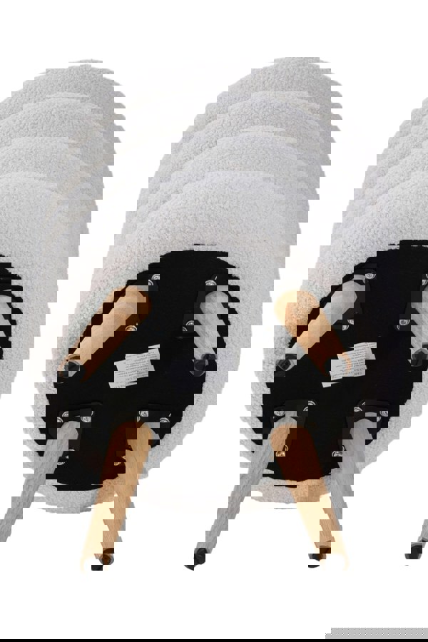 Living and Home Creative Teddy Bear Fabric Footstool