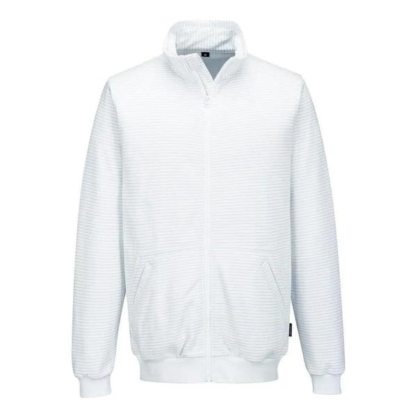 Anti-Static ESD Zip Sweatshirt - Hi-Vis Trousers