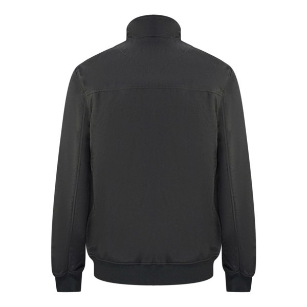 Lyle & Scott Fleece Lined Funnel Neck Jacket - Jet Black