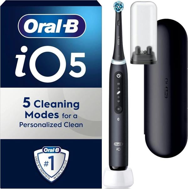 Oral-B iO5 Electric Toothbrush with 5 Modes & Travel Case