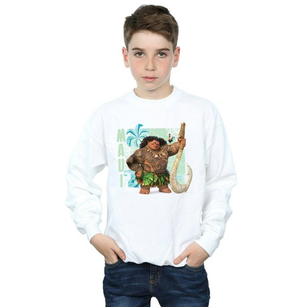 Disney Boys Moana Maui Sweatshirt - White