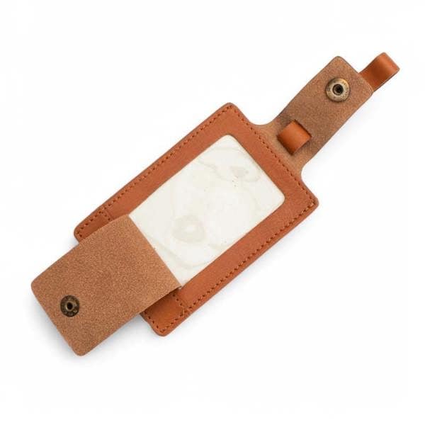 PRIMEHIDE Leather Luggage Tag