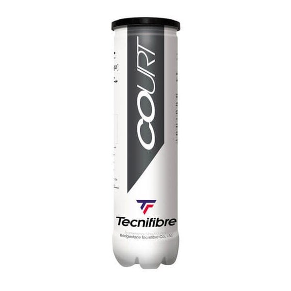 Tecnifibre Court Tennis Balls - Tube of 4