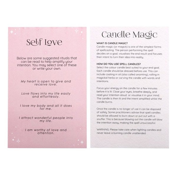 Serano Pack of 12 Self Love Spell Candles