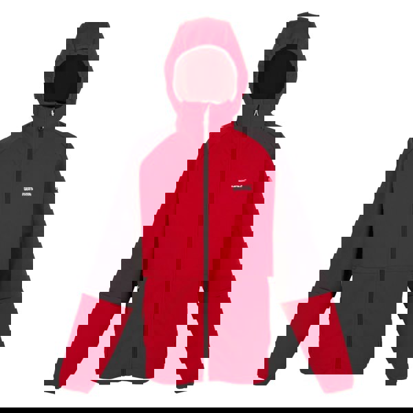 Regatta Mens Molaris Full Zip Fleece Jacket - Danger Red/Ash