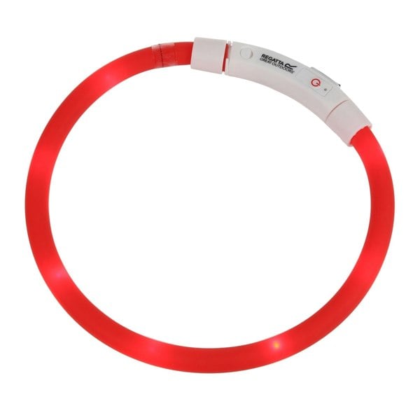 Regatta LED Dog Collar - Red