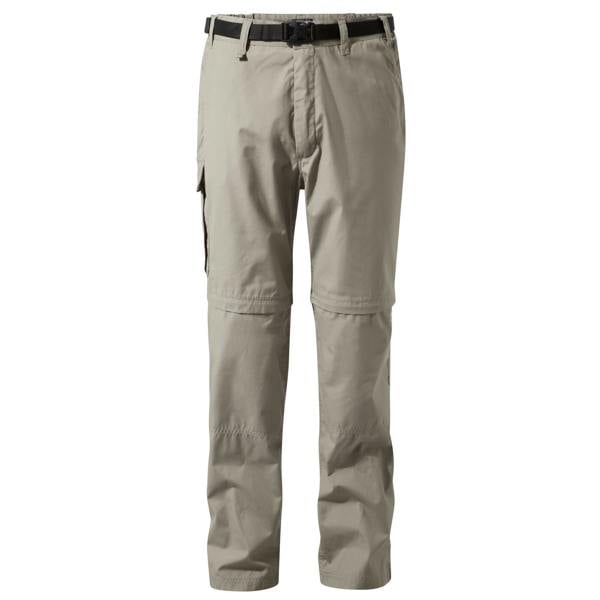 Craghoppers Mens Kiwi Convertible Trousers - Taupe - 