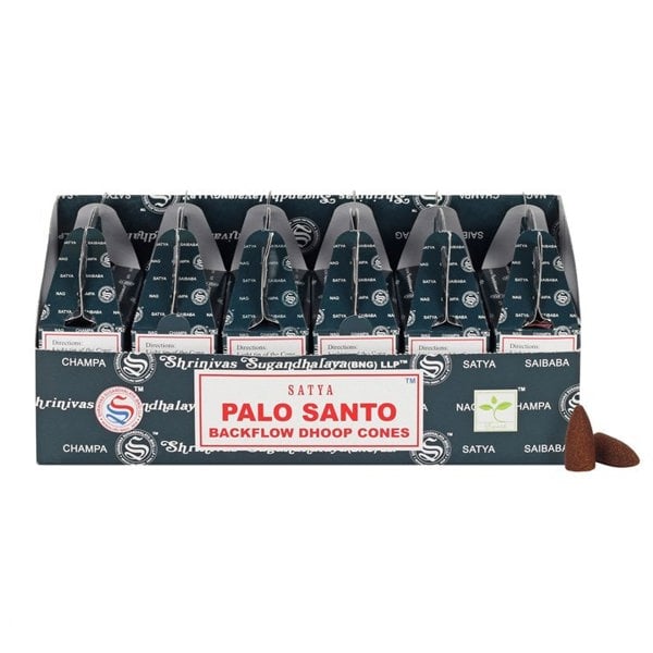 Serano Set of 6 Packets of Satya Palo Santo Backflow Dhoop Cones