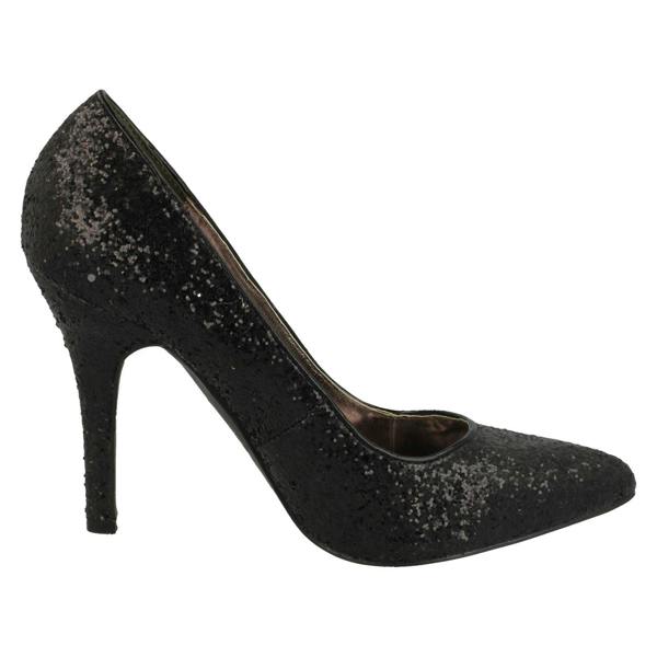 Anne Michelle Ladies Anne Michelle Glittery Court Shoe