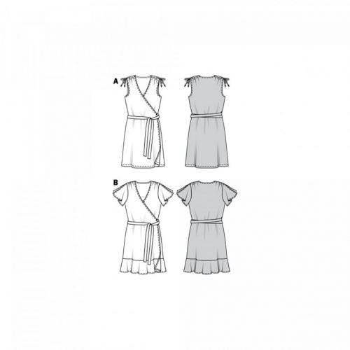 Burda Sewing Pattern 6238 Dresses For Women, Sizes 8-18 - Easy