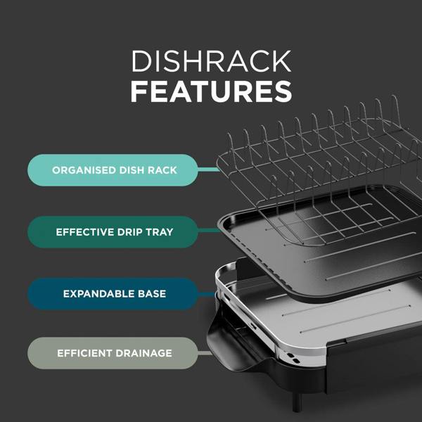 DMD Collective Expandable Dish Drainer Rack