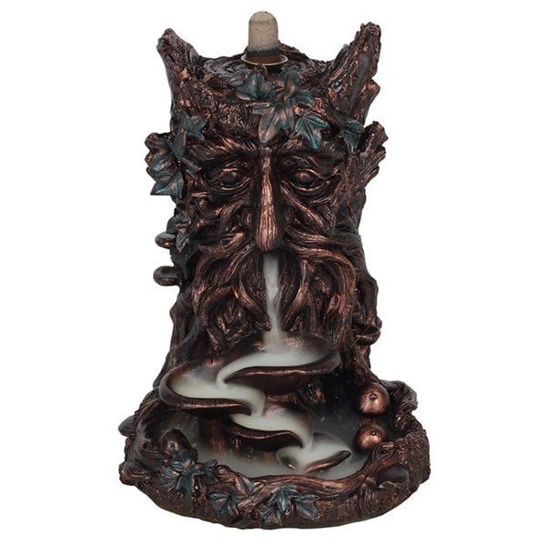 Serano Bronze Effect Tree Man Backflow Incense Burner