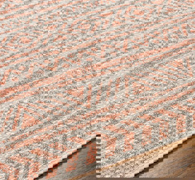Livabliss Eagean-Global Pink Ivory Brown In- & Outdoor Rug