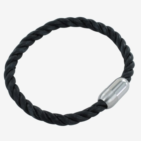 Bond Leather and Stainless Steel Bracelet - Reeves & Reeves