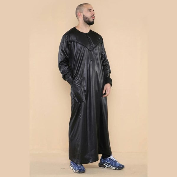102_thobe_Black_L - 56, 102_thobe_Black_M - 54, 102_thobe_Black_S - 52, 102_thobe_Black_XL - 58, 102_thobe_Black_XXL - 60