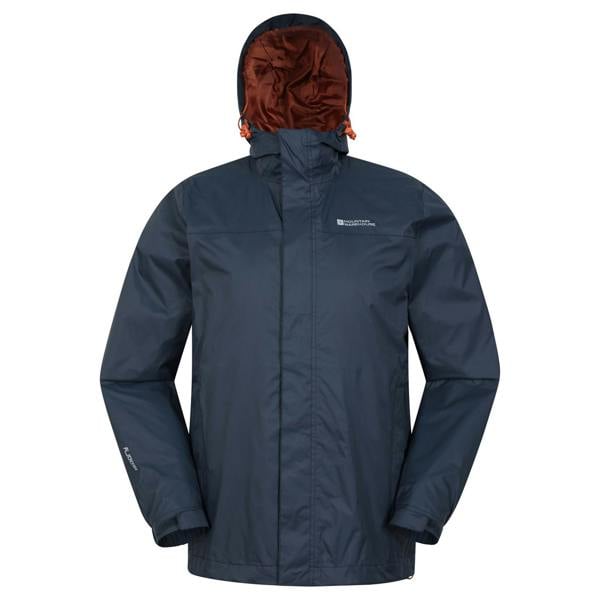 Mountain Warehouse Mens Torrent Waterproof Jacket - Dark Blue - 
